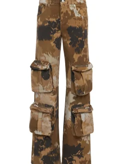 Camouflage cargo pants