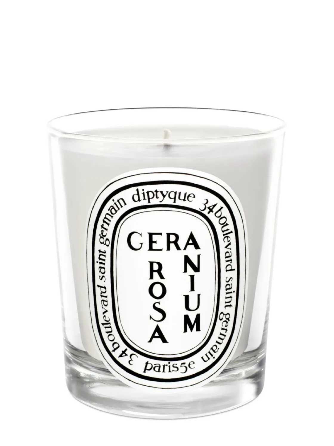 Candela profumata Geranium Rosa 190gr