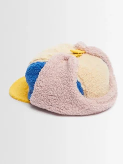 Cappello aviator in teddy