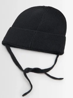 Cappello beanie in maglia di lana e cotone