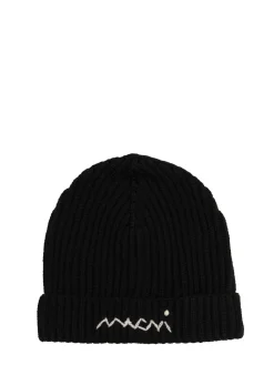 Cappello beanie in maglia di misto lana