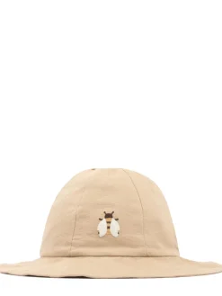 Cappello bucket in cotone stampa Bee