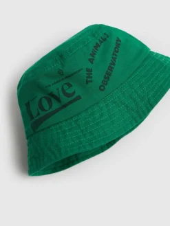 Cappello bucket in cotone stampato