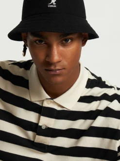 Cappello bucket in misto lana