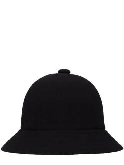 Cappello bucket in misto lana