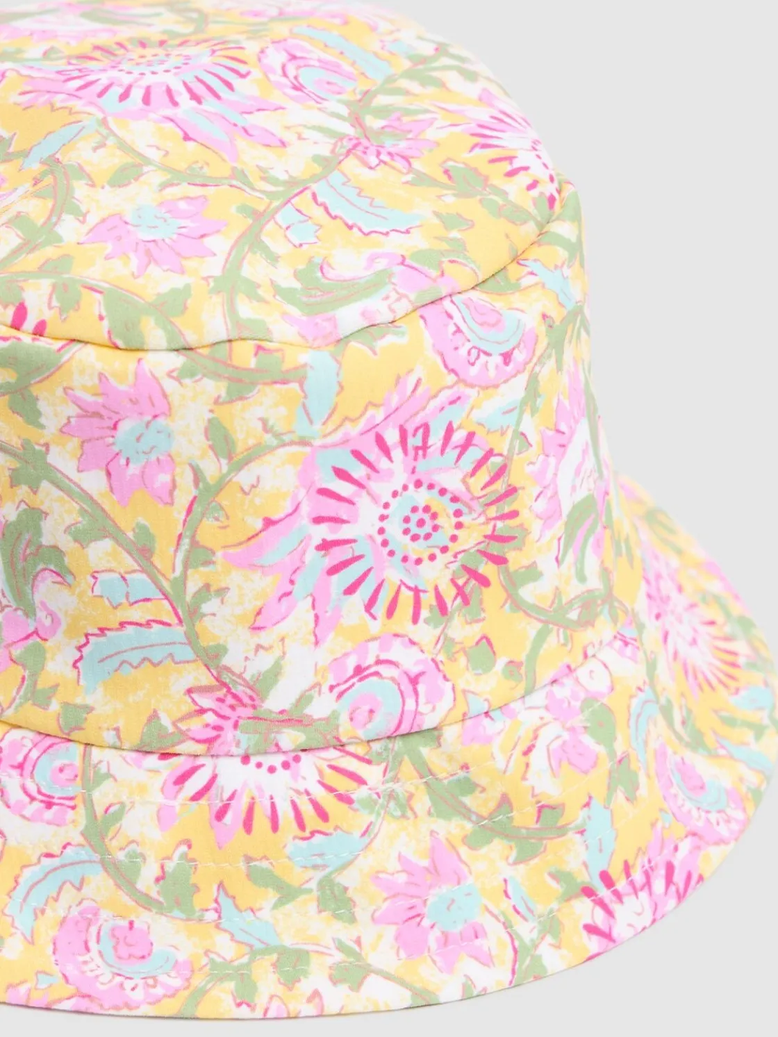 Cappello bucket stampa floreale