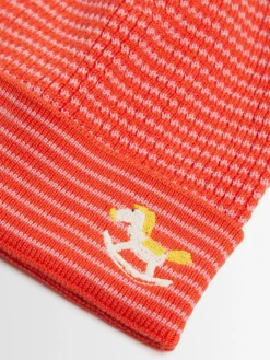 Cappello in maglia di cotone organico
