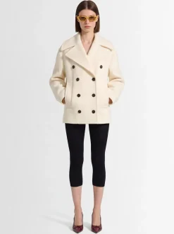 Cappotto corto Le Caban Ovalo in lana