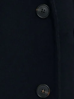 Cappotto doppiopetto Bianca in misto lana
