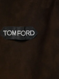 Cappotto doppiopetto in camoscio