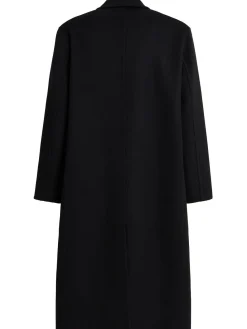 Cappotto doppiopetto in misto lana