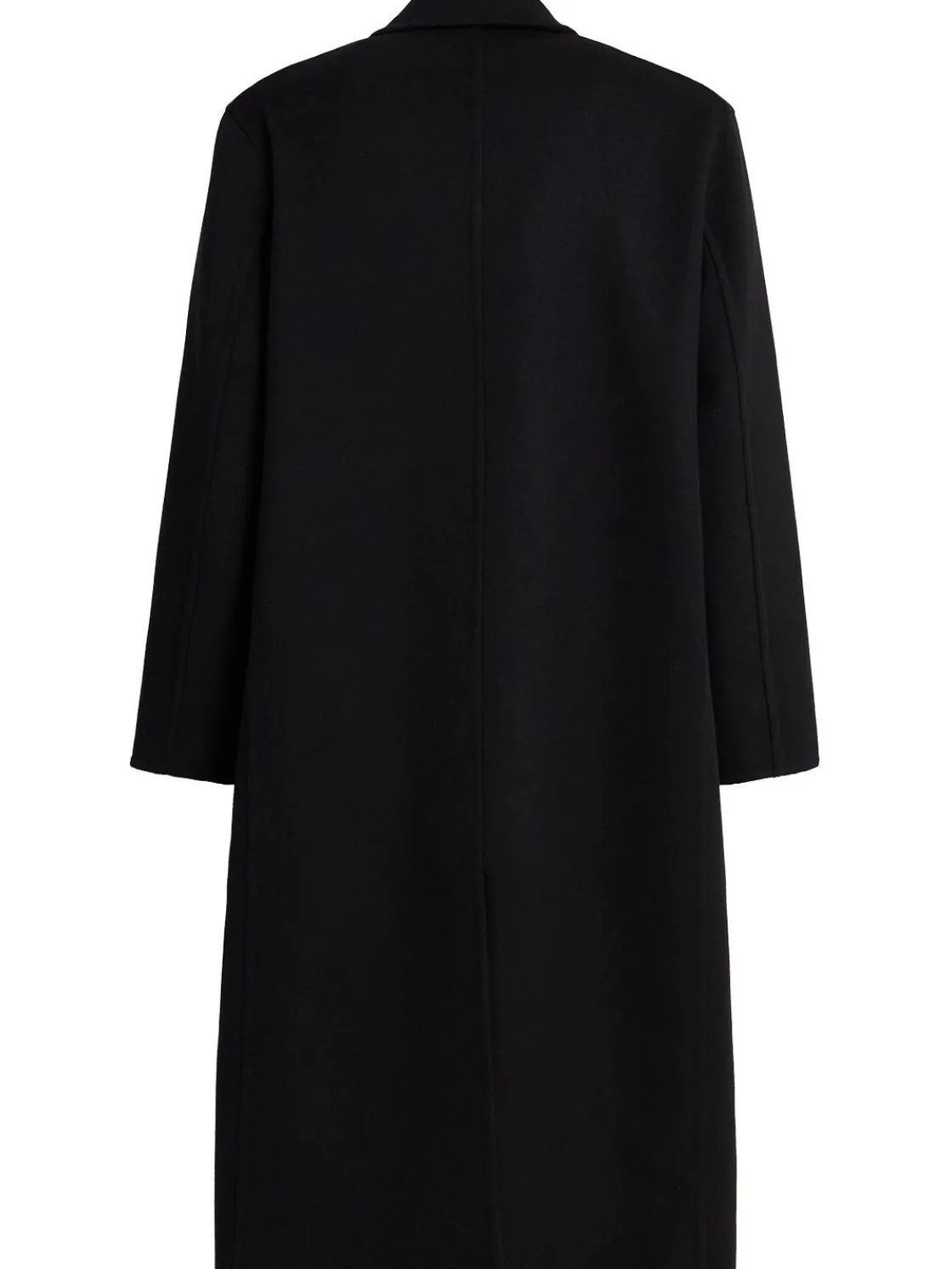 Cappotto doppiopetto in misto lana