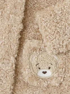 Cappotto in teddy di poliestere