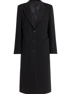 Cappotto lungo Heck in misto lana