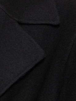 Cappotto lungo Malika in feltro di misto lana