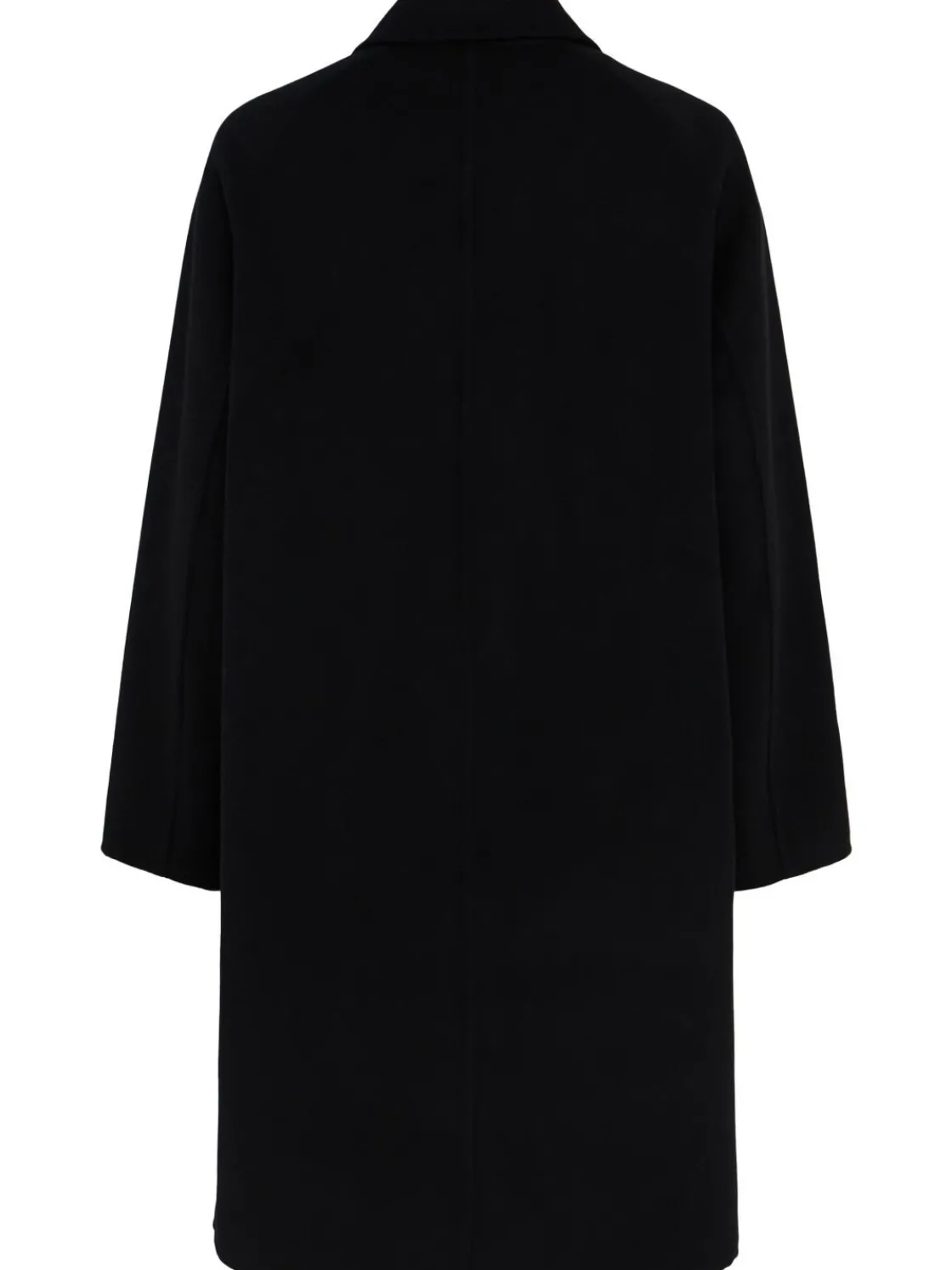 Cappotto monopetto in misto lana