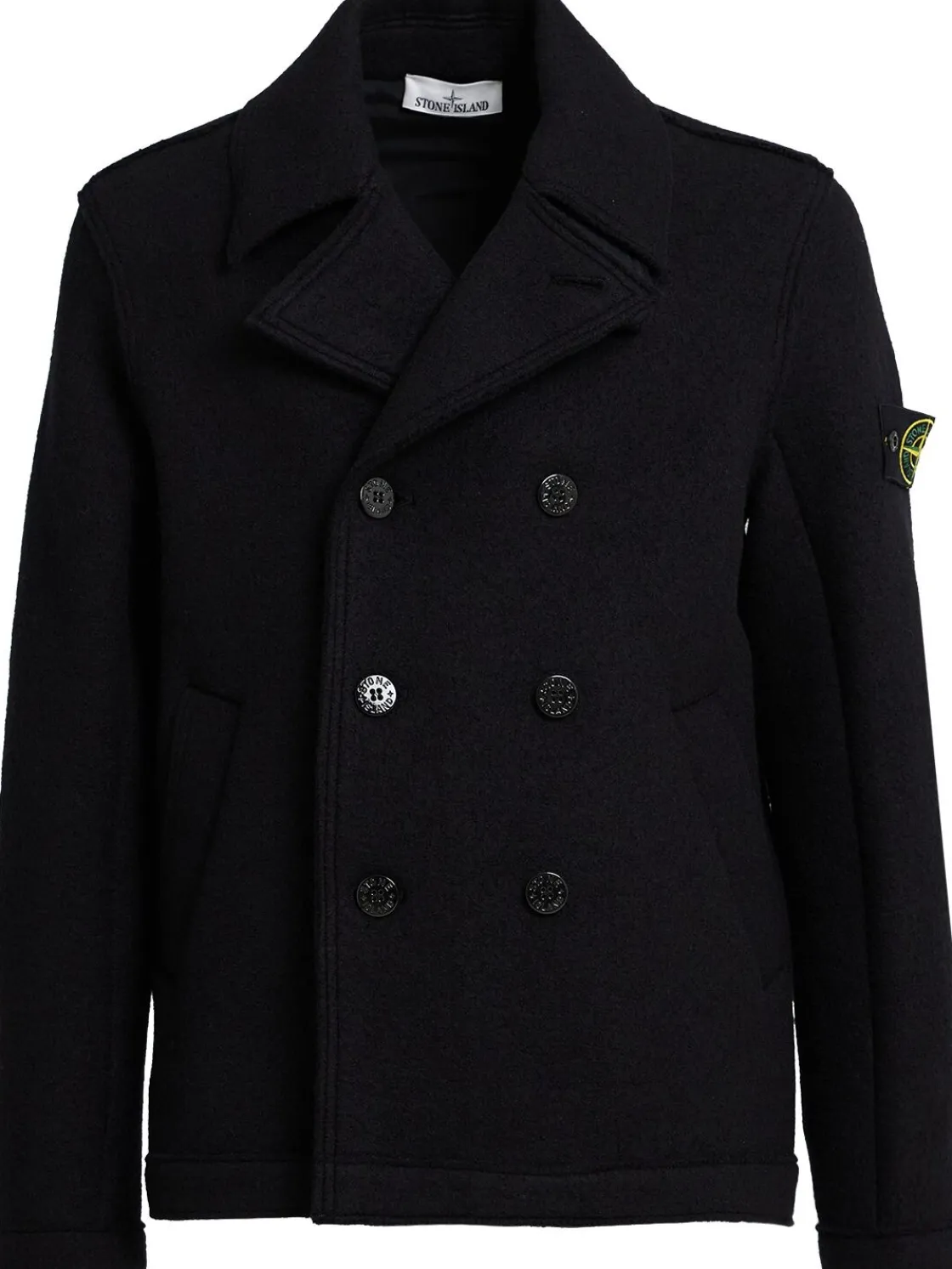 Cardigan in feltro di lana