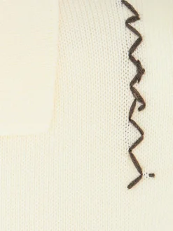 Cardigan in maglia con bottoni