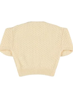 Cardigan in maglia di cotone