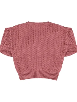 Cardigan in maglia di cotone