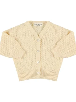 Cardigan in maglia di cotone
