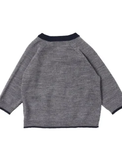 Cardigan in maglia di lana