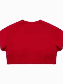 Cardigan in maglia di misto poly
