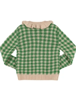 Cardigan Sara in maglia di misto lana