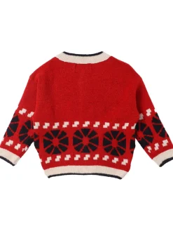 Cardigan stampato