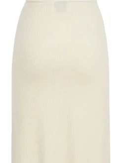 Cashmere knit pencil skirt