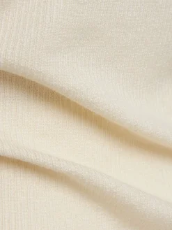 Cashmere & silk knit tank top