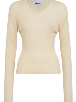 Cashmere & silk long sleeve t-shirt