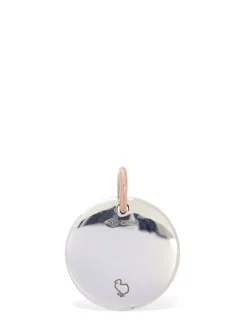 Charm Aries in oro rosa 9kt e argento