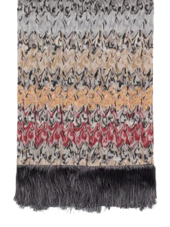 Coperta Bethany con frange