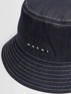 Cotton blend canvas bucket hat