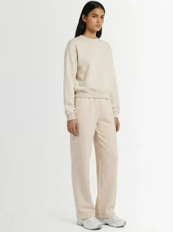 Cotton blend classic crewneck sweatshirt
