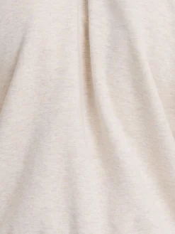 Cotton blend classic crewneck sweatshirt