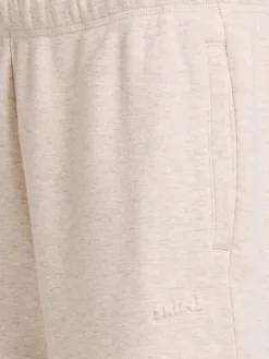 Cotton blend classic straight leg pants