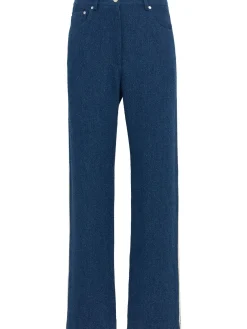 Cotton blend denim jeans