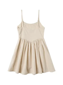 Cotton blend dress