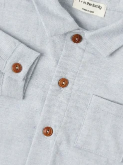 Cotton blend shirt
