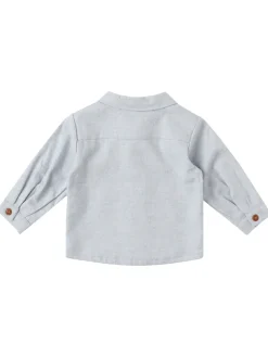 Cotton blend shirt