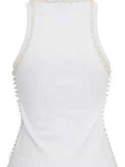 Cotton blend tank top