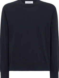 Cotton crewneck sweater