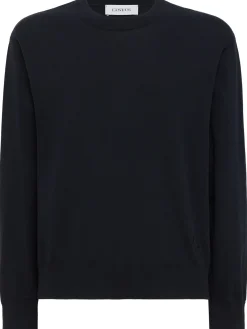 Cotton crewneck sweater
