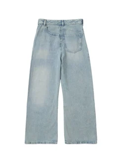 Cotton denim jeans