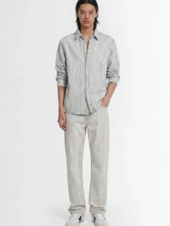 Cotton denim shirt