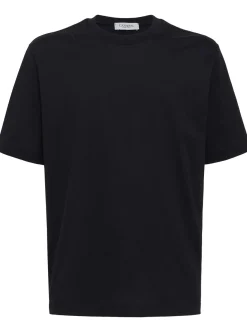 Cotton jersey oversize t-shirt