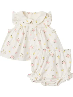 Cotton jersey top & diaper cover