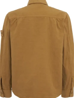 Cotton & linen overshirt